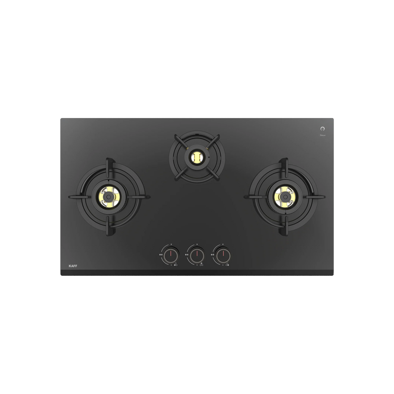 KAFF ASF 783 – Built-In Hob for Kitchen, 3 Full Brass High Efficiency Burners with FFD, Auto Electric Ignition-3