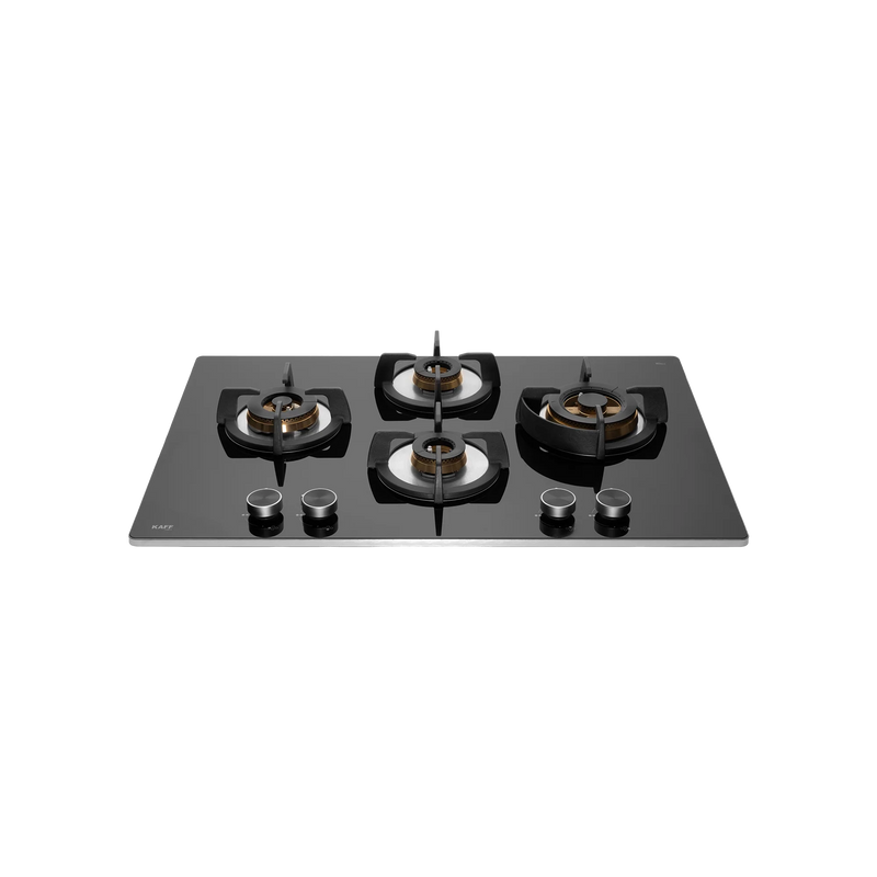 KAFF BLH 784 / BLH 784X – Built-In Hob, 4 Full Brass High Efficiency Burners with Flame Failure Device (FFD), 8 mm Thick Black Tempered Glass-3