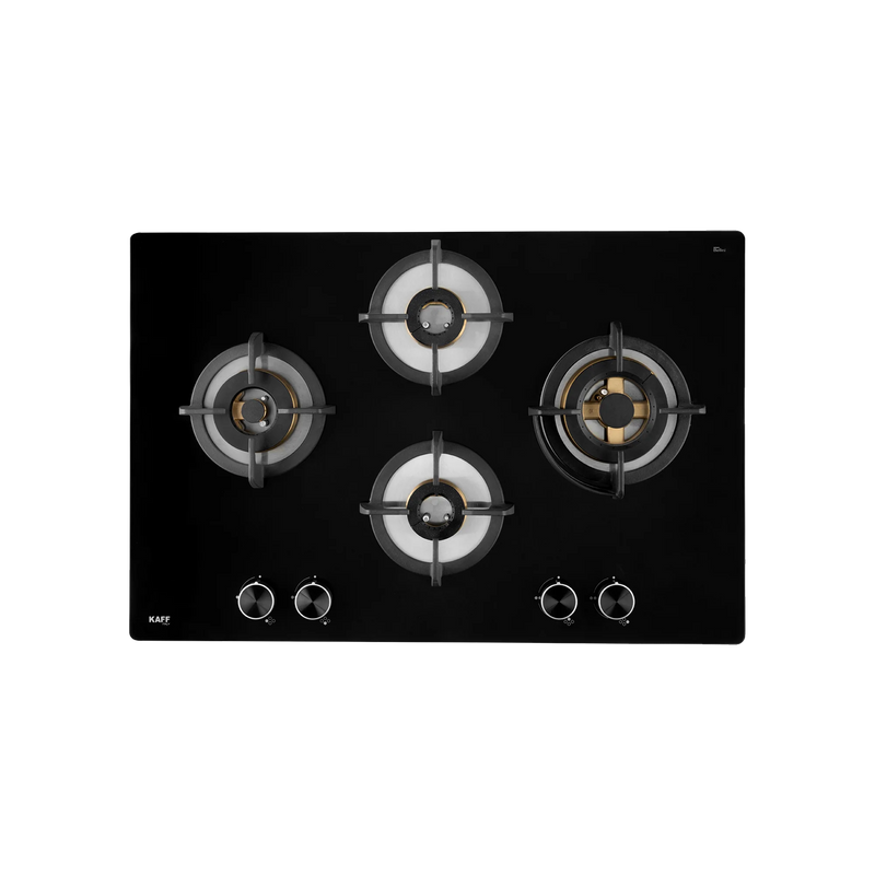 KAFF BLH 784 / BLH 784X – Built-In Hob, 4 Full Brass High Efficiency Burners with Flame Failure Device (FFD), 8 mm Thick Black Tempered Glass-4