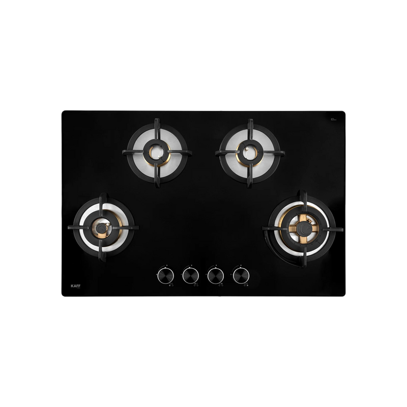 KAFF BLH 804 / BLH 804X – Built-In Hob, 4 Full Brass High Efficiency Burners with Flame Failure Device (FFD), 8 mm Thick Black Tempered Glass-4