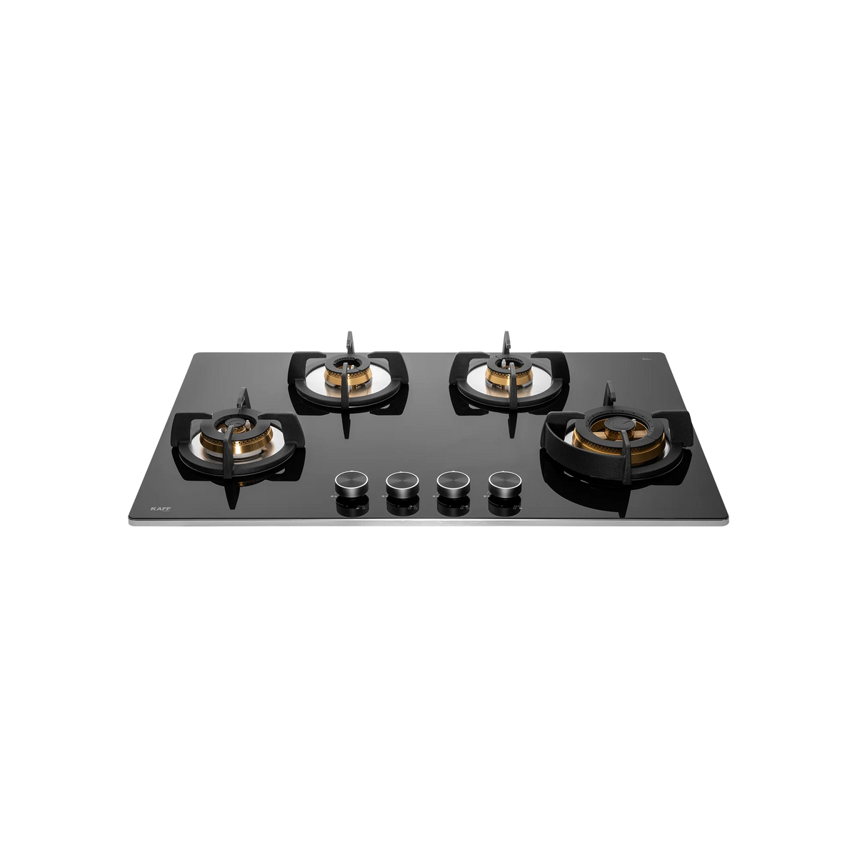KAFF BLH-F 804 / BLH-F 804X BLK – Built-In Hob, 4 Full Brass High Efficiency Burners with Flame Failure Device (FFD), 8 mm Thick Black Tempered Glass-3