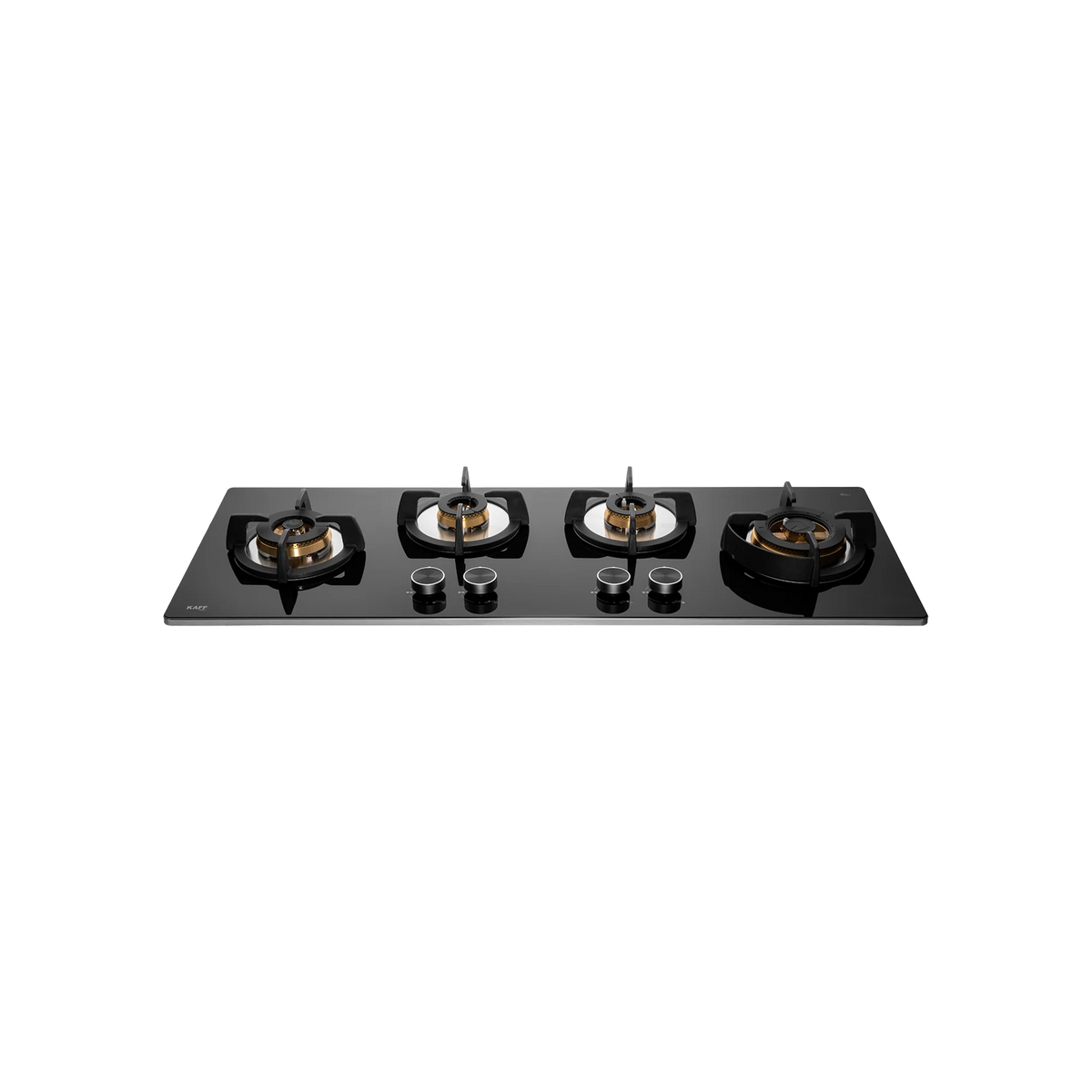 KAFF BLH F 100X BLK – Built-In Hob, 4 Full Brass High Efficiency Burners with Flame Failure Device (FFD), 8mm Black Tempered Glass-3