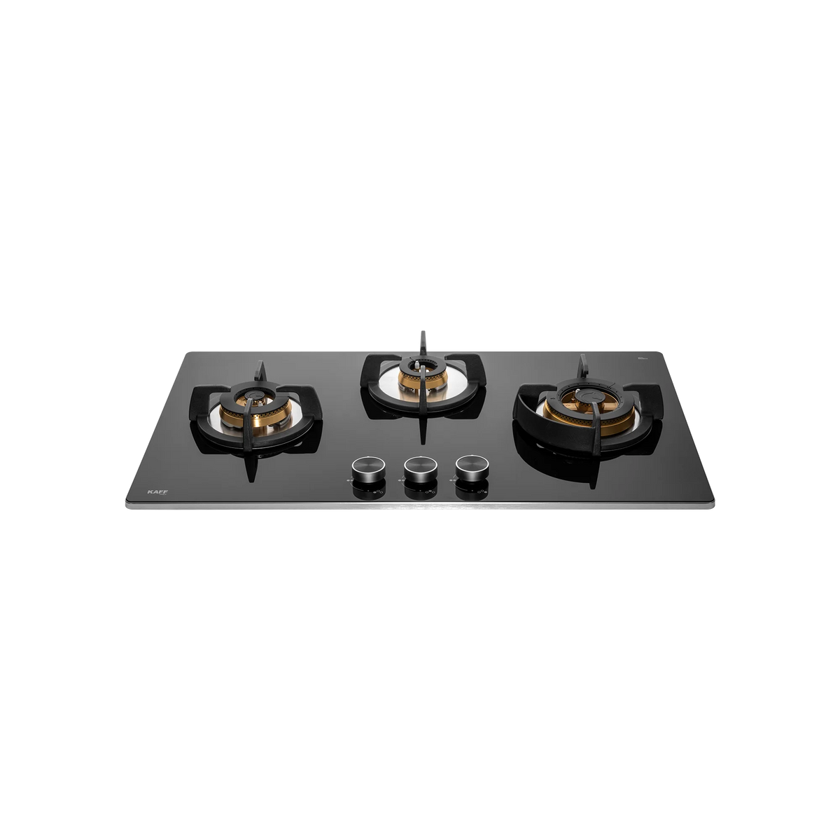 KAFF BLH-F 783X – Built-In Hob, 3 Full Brass High Efficiency Burners with Flame Failure Device (FFD), 8 mm Thick Black Tempered Glass-3