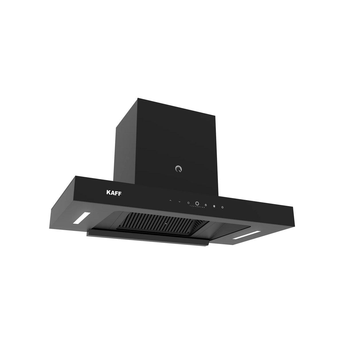 KAFF CASTO 75 DC Auto Clean Chimney – 75 cm | 1200 m³/h Suction | Gesture Control | Black Glass