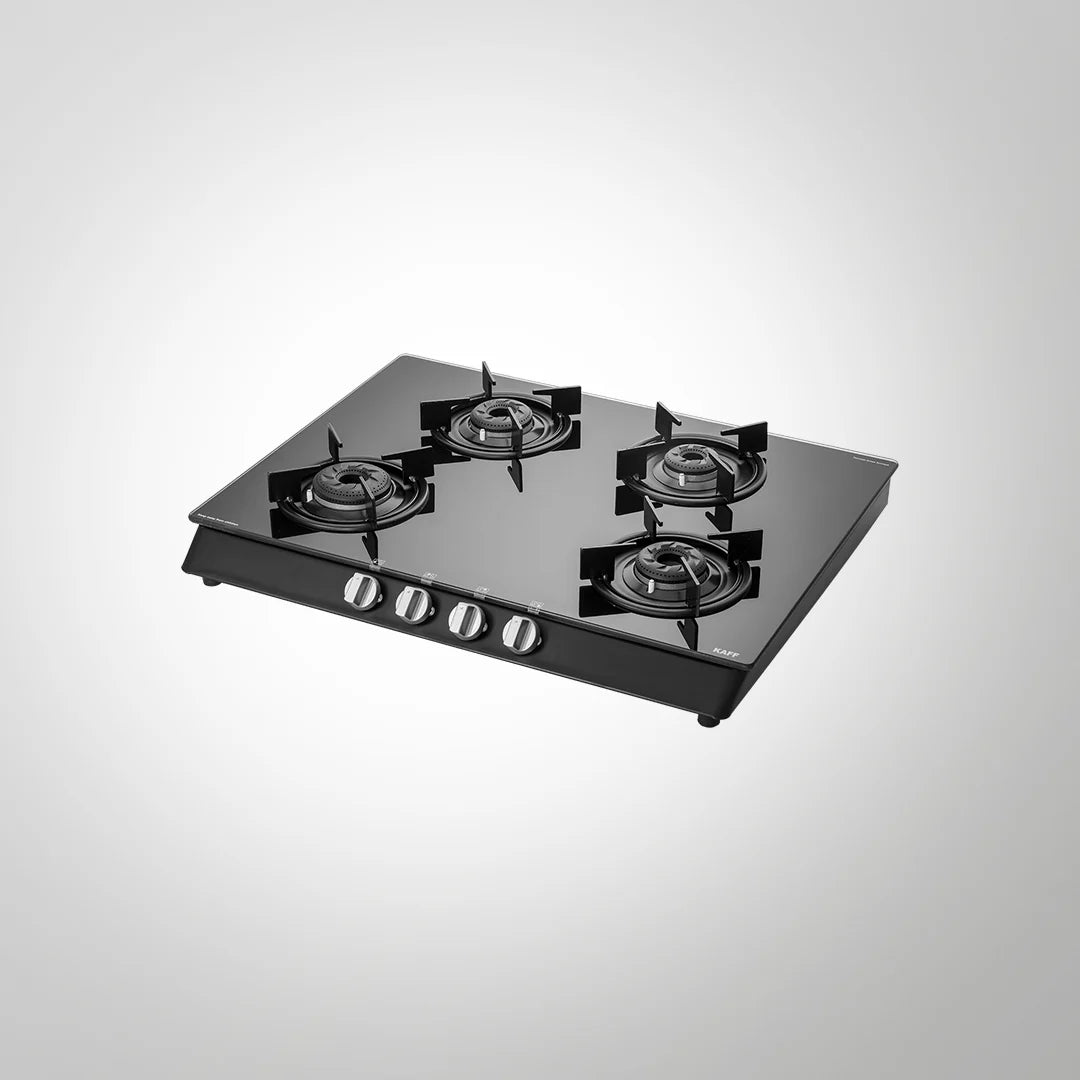 KAFF CBP 69 4B AI – Cooktop with Uniquely Designed Brass Burners Coated in Black