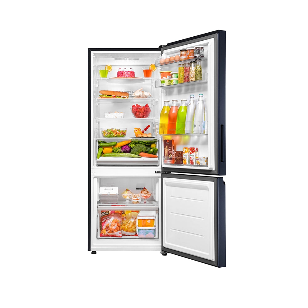 Haier 325L 2 Star Graphite Black Bottom Mount Refrigerator | HRB-3752BGKA-P