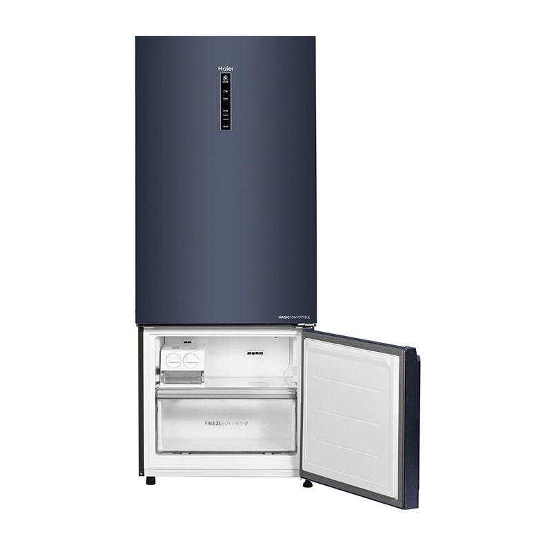 Haier 325L 2 Star Graphite Black Bottom Mount Refrigerator | HRB-3752BGKA-P-8
