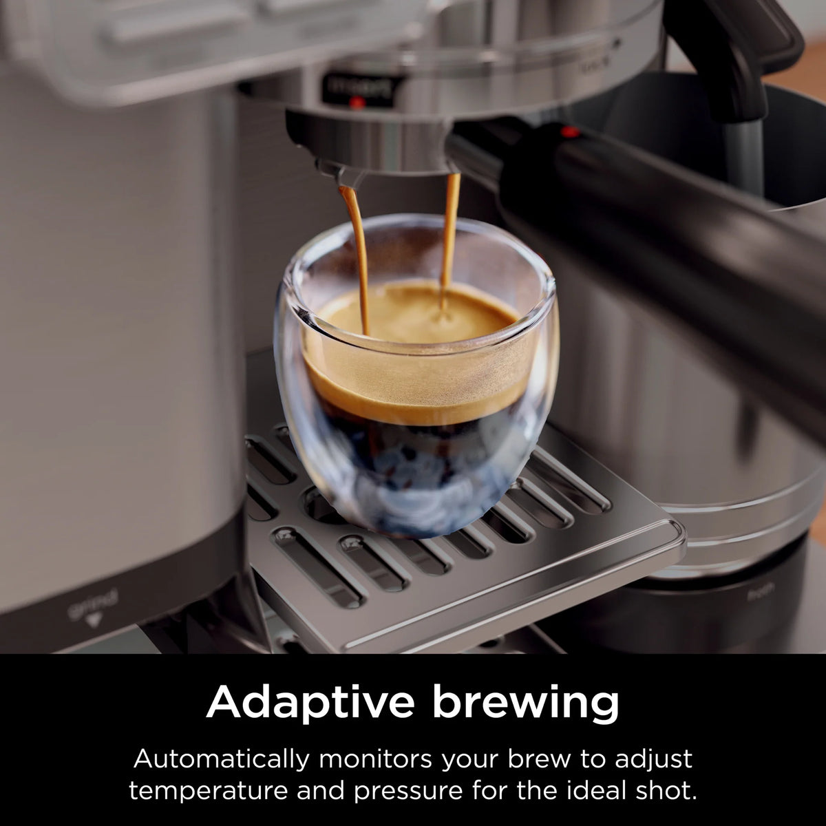 Ninja Luxe Café Pro Series ES701 – 3-in-1 Espresso, Drip & Cold Brew Coffee Machine with Grinder, Scale, Dual Froth System & Barista Assist (Silver)-2