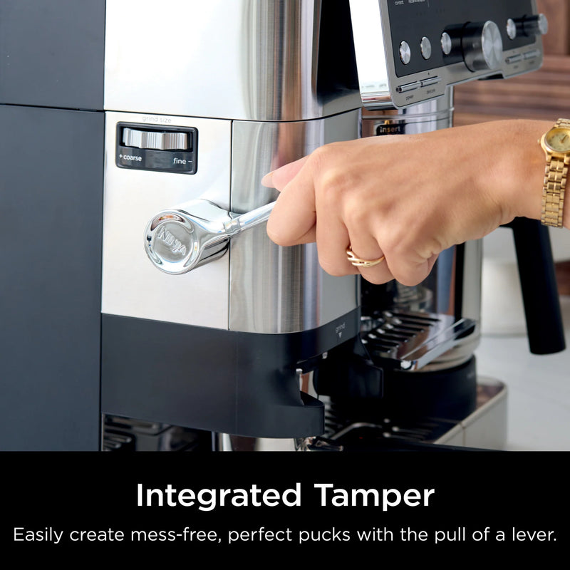 Ninja Luxe Café Pro Series ES701 – 3-in-1 Espresso, Drip & Cold Brew Coffee Machine with Grinder, Scale, Dual Froth System & Barista Assist (Silver)-3