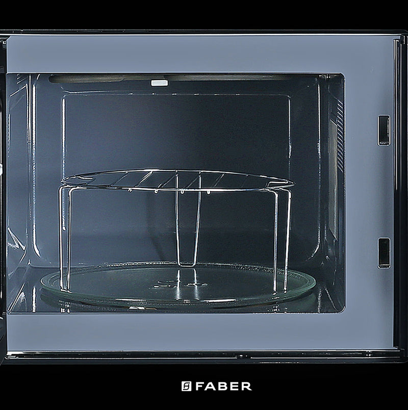 Faber FBIMWO 20L SG BK Built-in Microwave Oven – 20L Black Finish, Touch Control, 10 Auto Cook Menus, Defrost Function, Energy Efficient-8