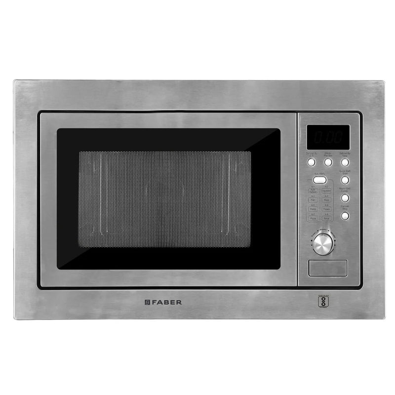 Faber FBIMWO 20L SG Built-in Microwave Oven – 20L Stainless Steel Finish, 10 Auto Cook Menus, Electric Control, Energy Efficient-2