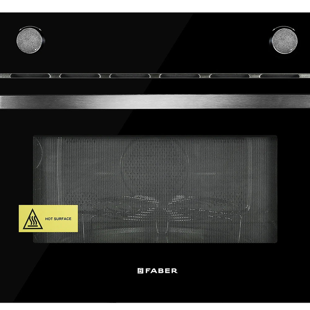 Faber FBIMWO 38L GLM Built-in Microwave Oven – 38L Black Mirror Glass, Grill, Microwave & Convection Cooking, Electric Control, Energy Efficient-2