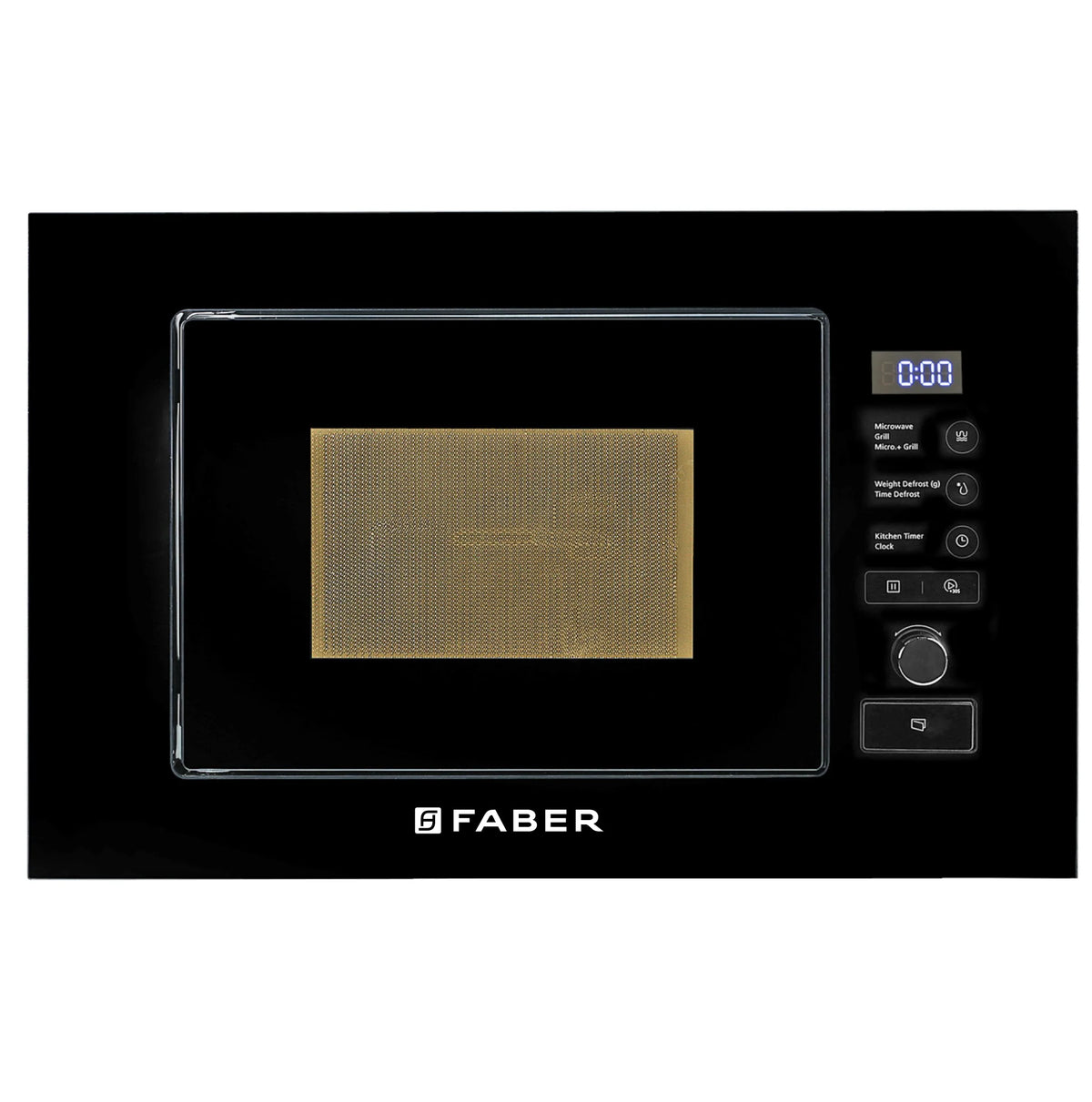 Faber FBIMWO 20L SG BK Built-in Microwave Oven – 20L Black Finish, Touch Control, 10 Auto Cook Menus, Defrost Function, Energy Efficient-9