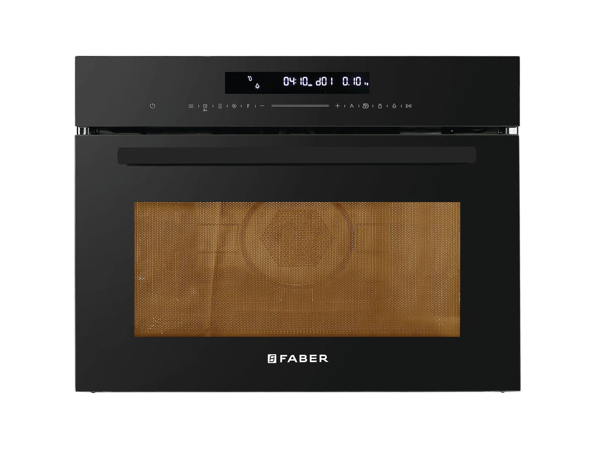 Faber FBIMWO 44L CGS TC Built-in Microwave Oven – 44L Black Finish, 13 Auto Cook Menus, Grill & Convection Cooking, Wall Mounted, Energy Efficient