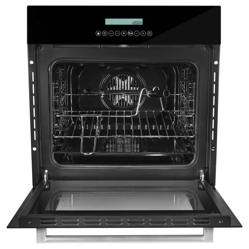 Faber FBIO 67L 10F GLB Built-in Oven – 67L Black Glass, 10 Cooking Functions, Sensor Touch Control with Memory, Digital Timer, Energy Efficient-5