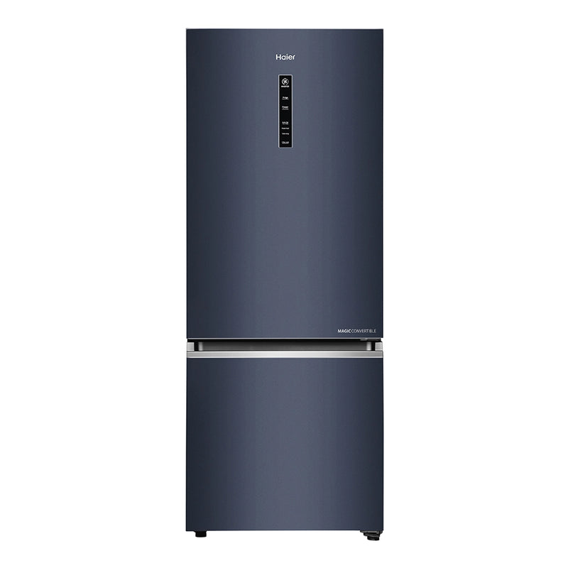 Haier 325L 2 Star Graphite Black Bottom Mount Refrigerator | HRB-3752BGKA-P-1