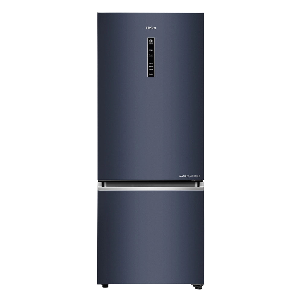 Haier 355L 2 Star Graphite Black Bottom Mount Refrigerator | HRB-4052BGKA-P