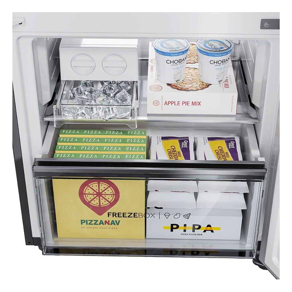 Haier 355L 2 Star Inox Steel Bottom Mount Refrigerator | HRB-4052BISA-P-6