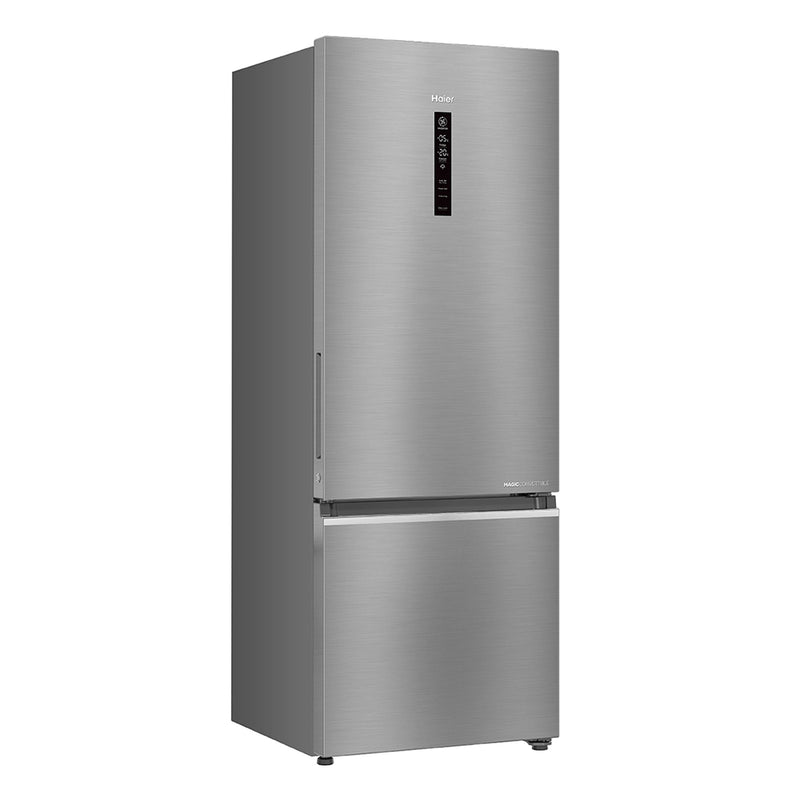 Haier 355L 2 Star Inox Steel Bottom Mount Refrigerator | HRB-4052BISA-P-2