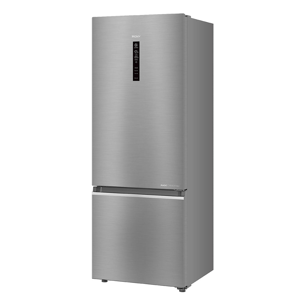 Haier 355L 2 Star Inox Steel Bottom Mount Refrigerator | HRB-4052BISA-P-3