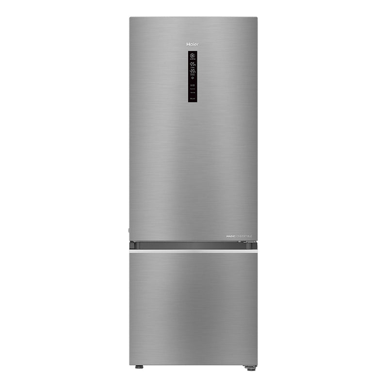Haier 355L 2 Star Inox Steel Bottom Mount Refrigerator | HRB-4052BISA-P-1