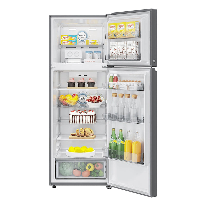 Haier 358L 2 Star Inox Steel Double Door Refrigerator (HRF-4082BISA-P)-3