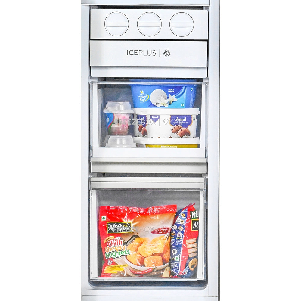 Haier 598L 3 Star Graphite Black 3 Door Smart Convertible Side-by-Side Refrigerator | HRT-683GKU1-12