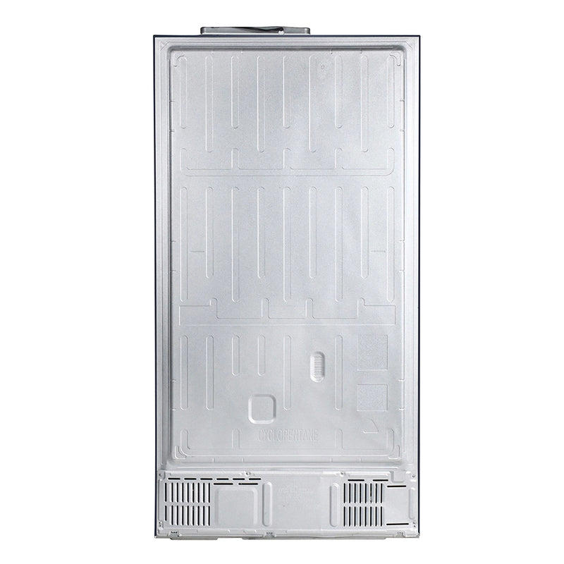 Haier 598L 3 Star Graphite Black 3 Door Smart Convertible Side-by-Side Refrigerator | HRT-683GKU1-16