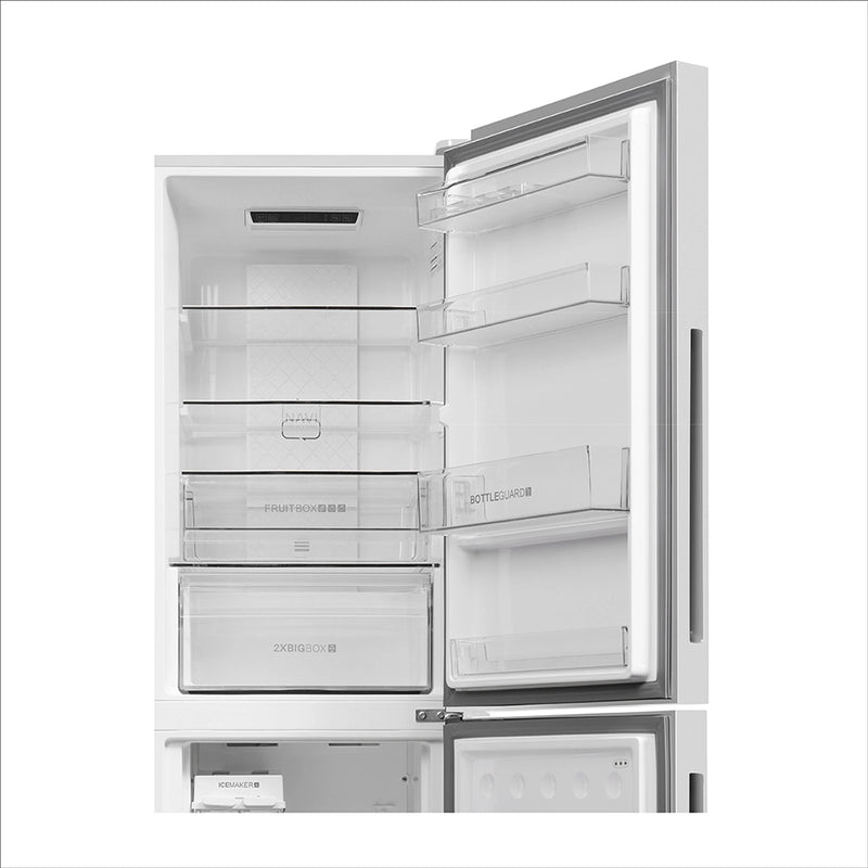 Haier 265L 2 Star Mirror Glass Bottom Mount Refrigerator  Model: HRB-3152PMGA-P-6