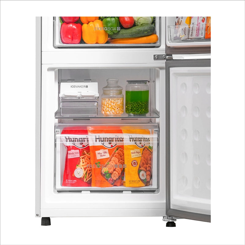 Haier 265L 2 Star Mirror Glass Bottom Mount Refrigerator  Model: HRB-3152PMGA-P-10