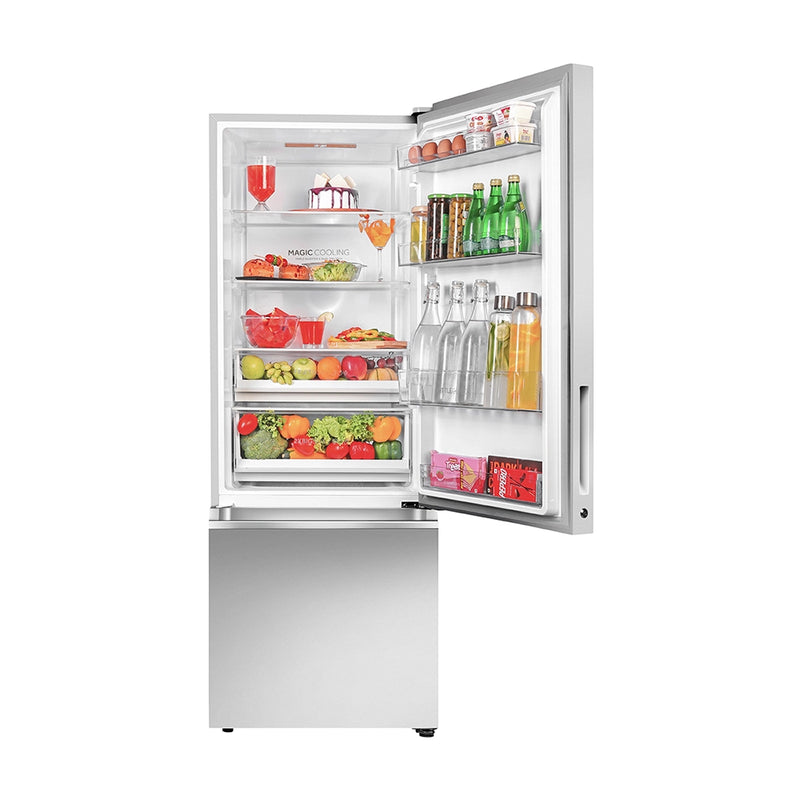 Haier 355L 2 Star Mirror Glass Bottom Mount Refrigerator | HRB-4052PMGA-P-3