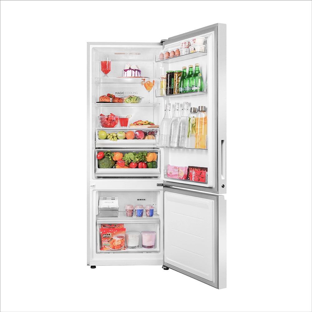 Haier 355L 2 Star Mirror Glass Bottom Mount Refrigerator | HRB-4052PMGA-P-2