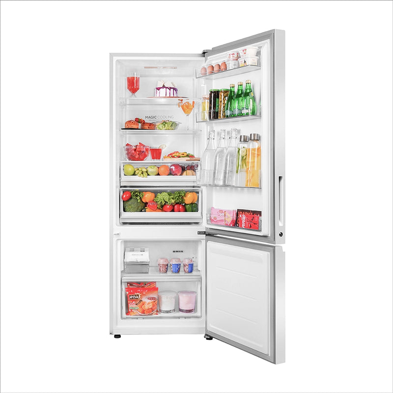 Haier 355L 2 Star Mirror Glass Bottom Mount Refrigerator | HRB-4052PMGA-P-2