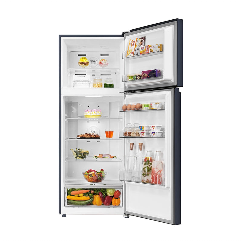 Haier 328L 2 Star Graphite Black Double Door Refrigerator (HRF-3782BLGKA-P)-2