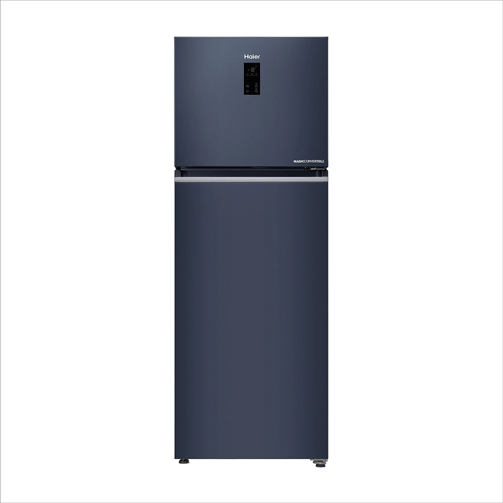 Haier 358L 2 Star Graphite Black Double Door Refrigerator (HRF-4082BLGKA-P)-1