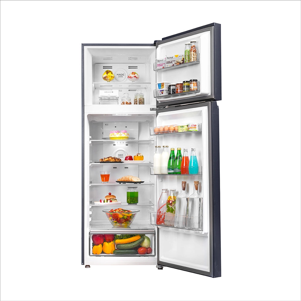 Haier 358L 2 Star Graphite Black Double Door Refrigerator (HRF-4082BLGKA-P)