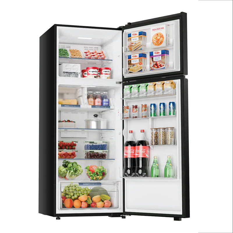 Haier 475L 2 Star Graphite Black Double Door Refrigerator (HRF-5251BGKA-N)-5