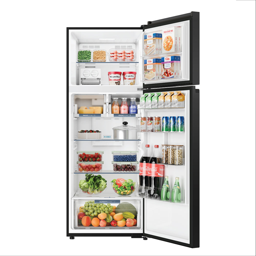 Haier 475L 2 Star Graphite Black Double Door Refrigerator (HRF-5251BGKA-N)-7
