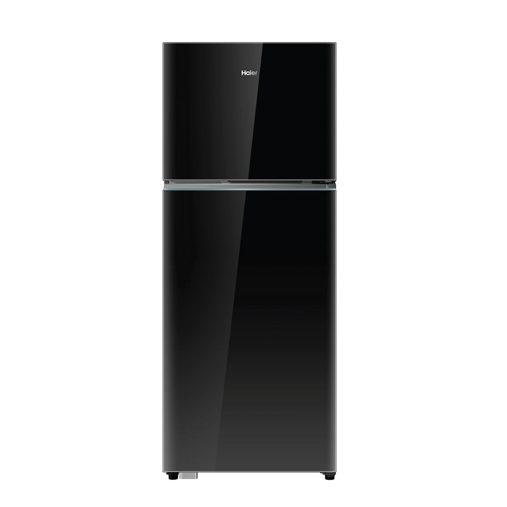 Haier 475L 2 Star Black Glass Double Door Refrigerator (HRF-5251PKGA-N)