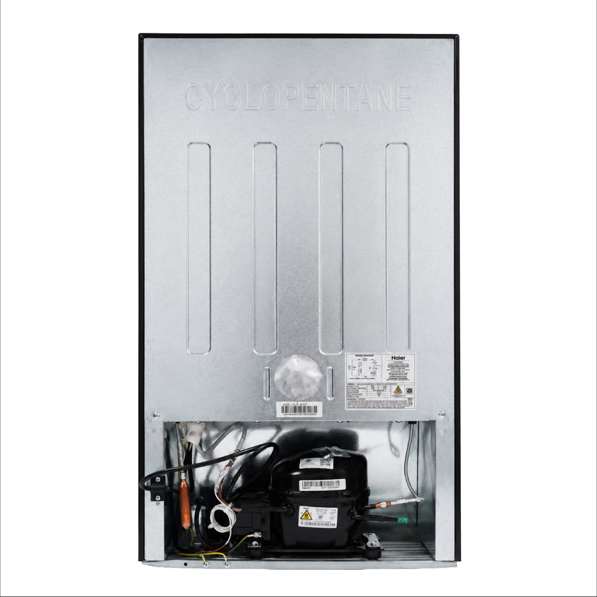 Haier 100L Black Steel Bedroom Single Door Refrigerator | HRD-1252KSA-7