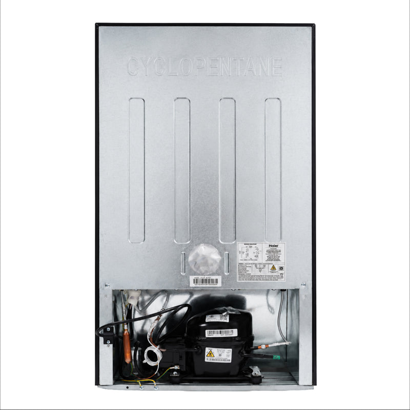 Haier 100L Black Steel Bedroom Single Door Refrigerator | HRD-1252KSA-7