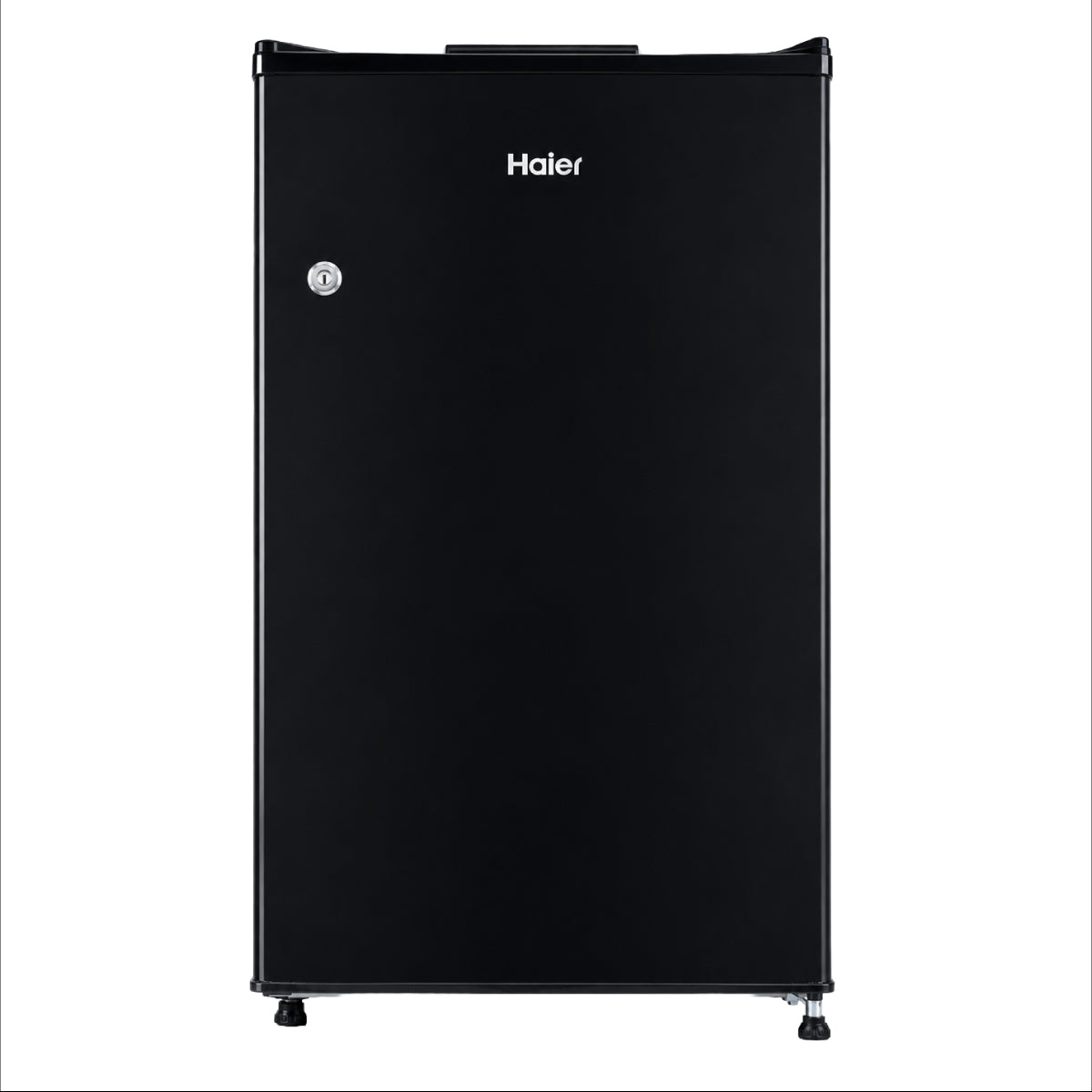 Haier 100L Black Steel Bedroom Single Door Refrigerator | HRD-1252KSA-1