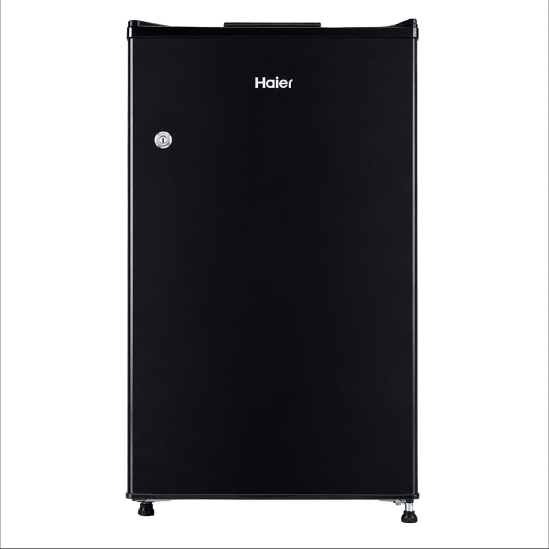 Haier 100L Black Steel Bedroom Single Door Refrigerator | HRD-1252KSA-1