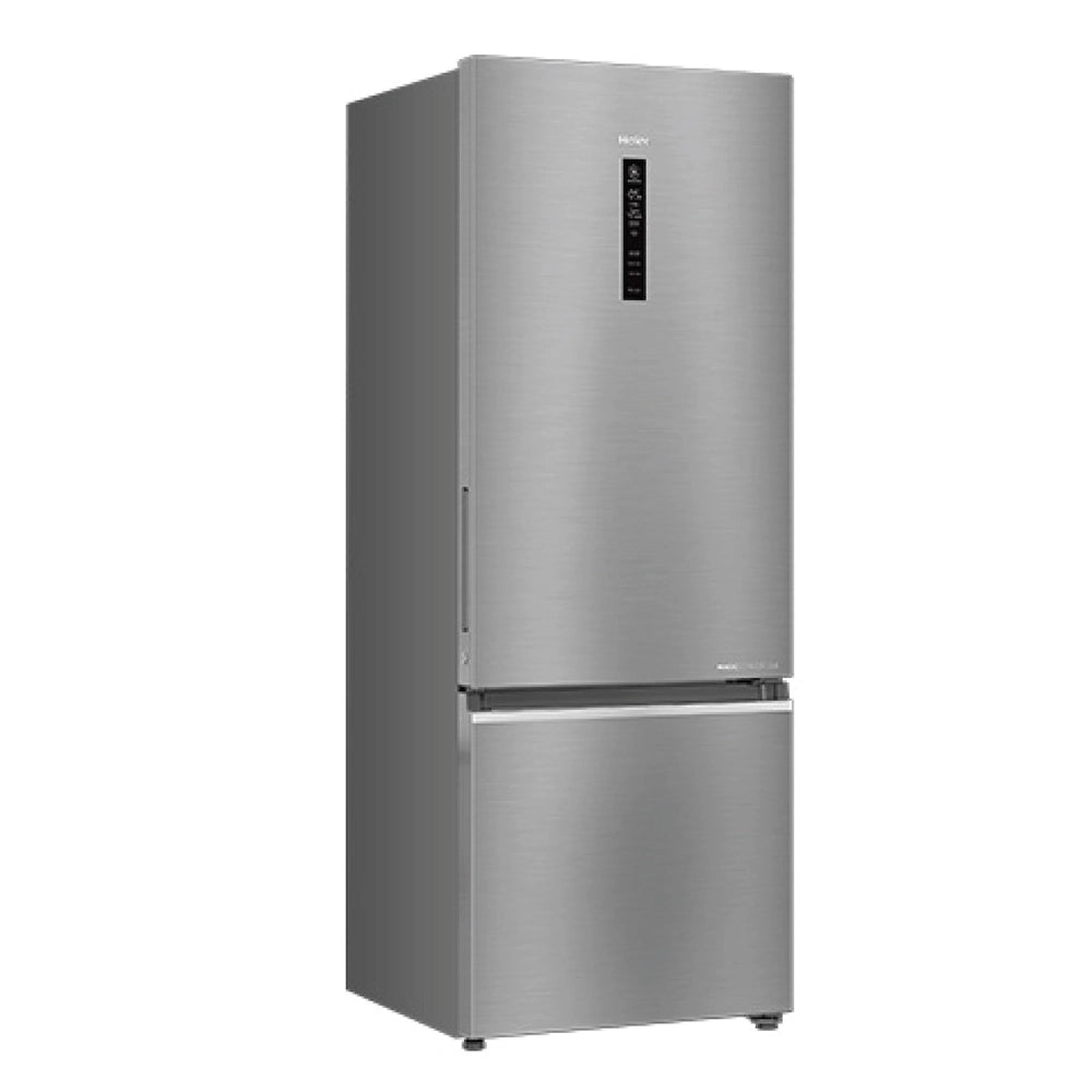 Haier 445L 1 Star Inox Steel Bottom Mount Refrigerator  (HRB-4951BISA-P)-3