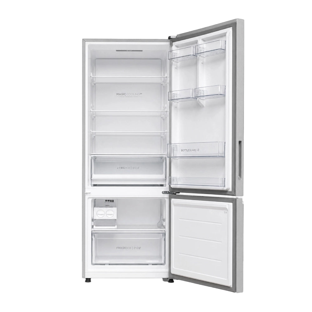 Haier 445L 1 Star Inox Steel Bottom Mount Refrigerator  (HRB-4951BISA-P)-4