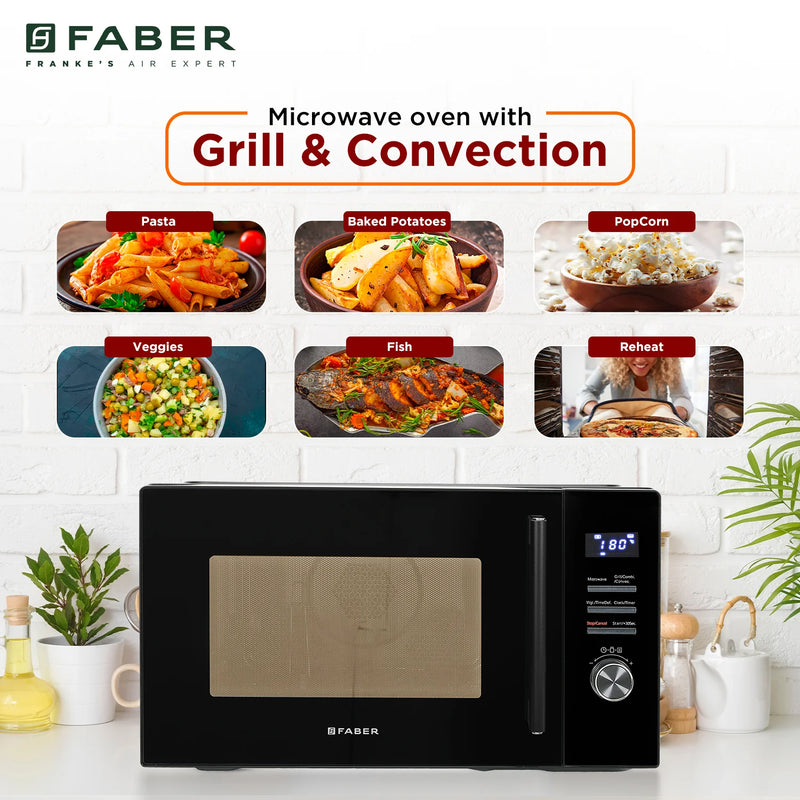 Faber FMW Instacook 30C 30L Convection Microwave Oven-10