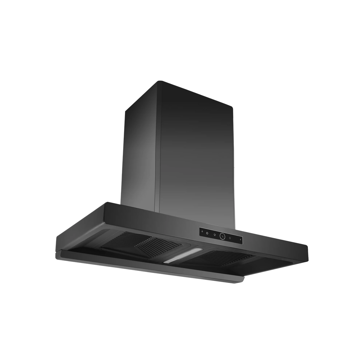 KAFF Hagen 90 90 cm Auto Clean Wall Chimney (Grey Finish)-3