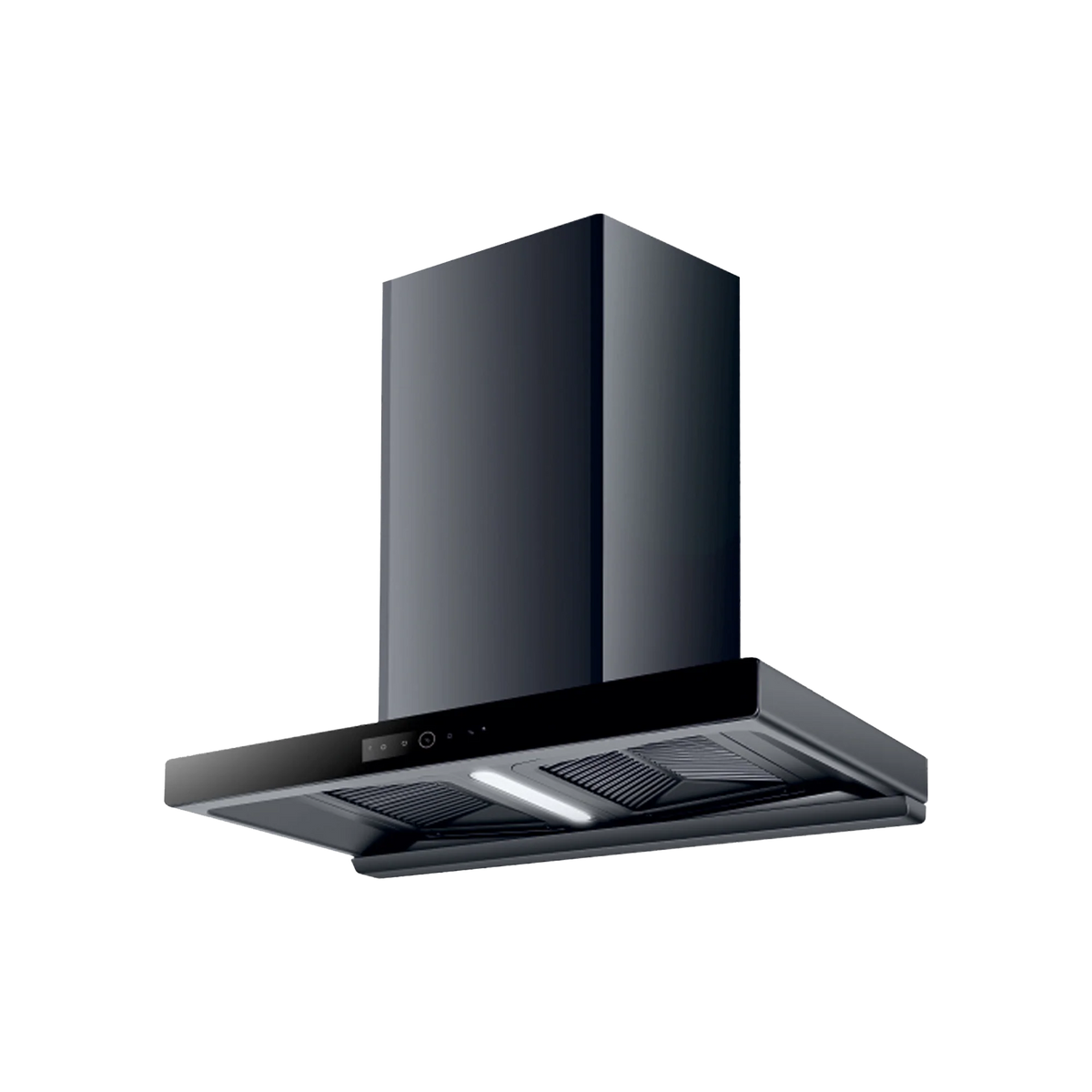 KAFF Hagen 90 90 cm Auto Clean Wall Chimney (Grey Finish)-4