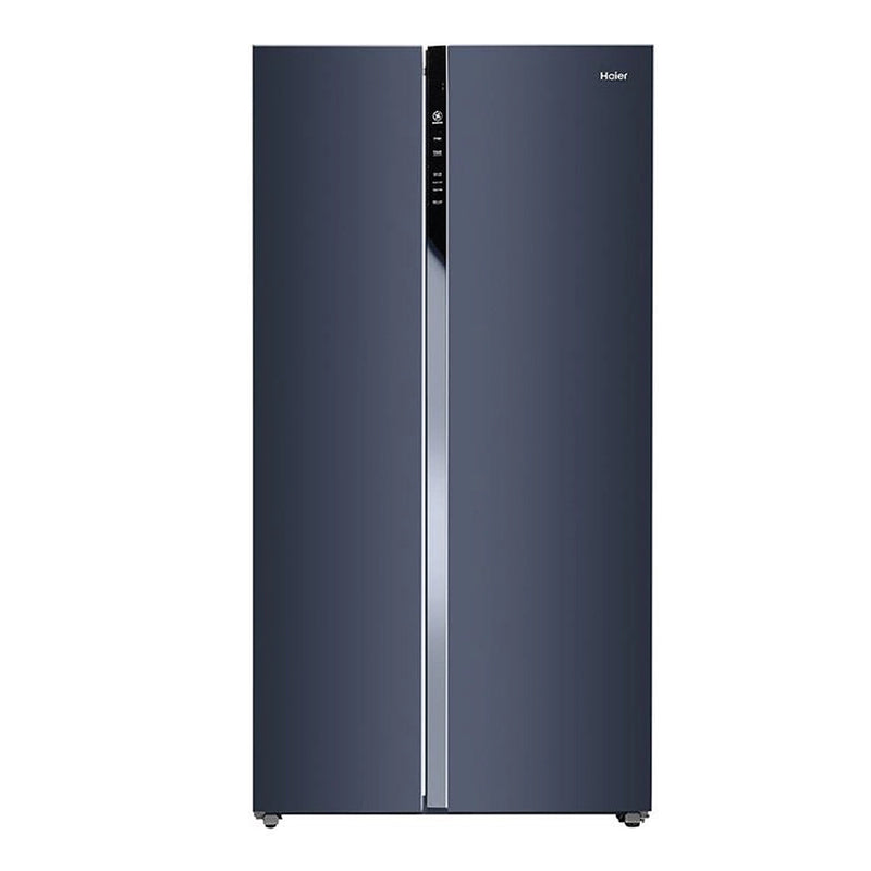Haier 596L 3 Star Graphite Black 2 Door Convertible Side-by-Side Refrigerator | HES-690GK-1