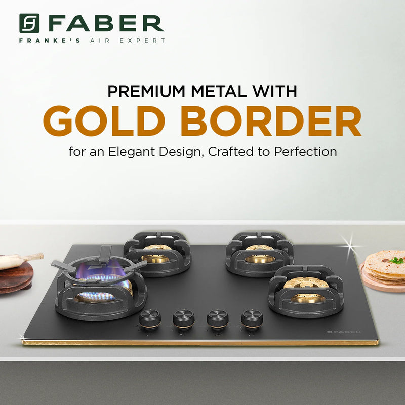 Faber Verona IND HD-724 CI FFD AI 72 cm Built-In Gas Hob – 4 Brass Burners, Flame Failure Safety & Auto-Ignition-10